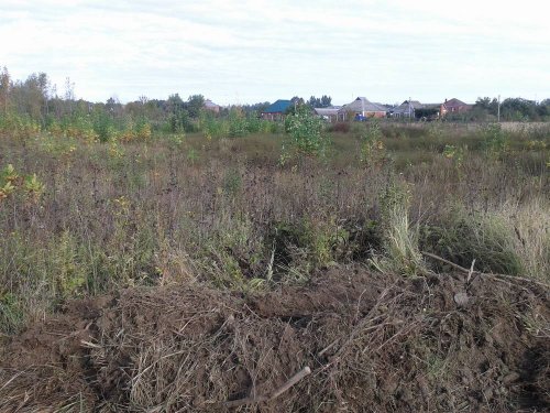Строительство на окраине ст. Саратовской